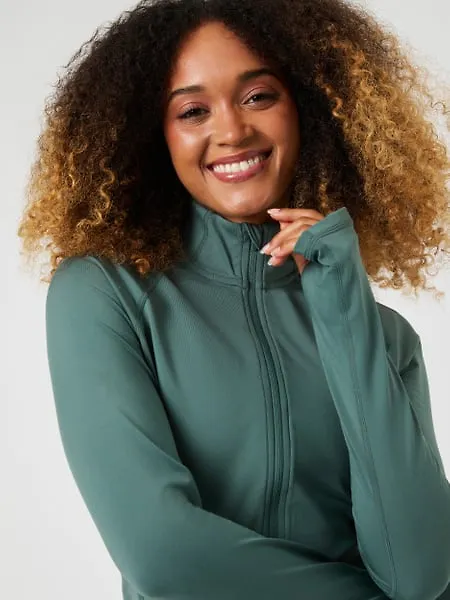 Björn Borg Borg Full Zip Midlayer Grön, M
