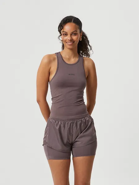 Björn Borg Borg Running Seamless Tank Brun, ML