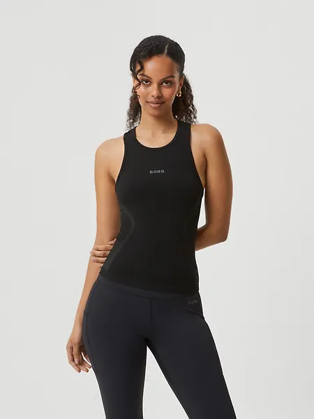 Björn Borg Borg Running Seamless Tank Svart, ML