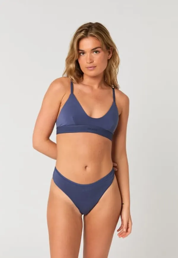 Björn Borg Core Lyocell Thong 1-pack Blå, XXL