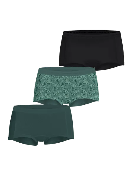 Björn Borg Everyday Cotton Boxer Shorts 3-pack Svart, XS