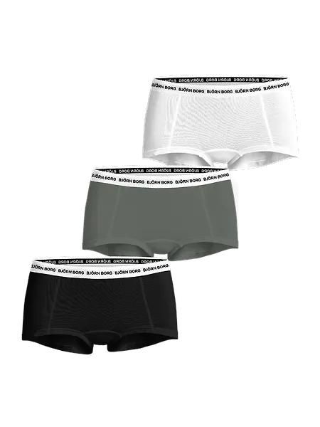 Björn Borg Logo Boxer Shorts 3-pack Svart, L