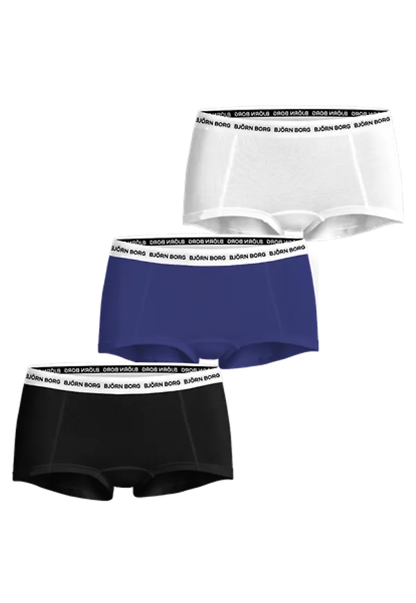 Björn Borg Logo Boxer Shorts 3-pack Svart, XXL