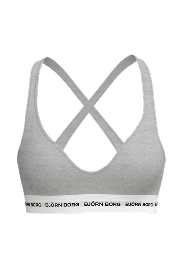 Björn Borg Logo Bralette Grå, L