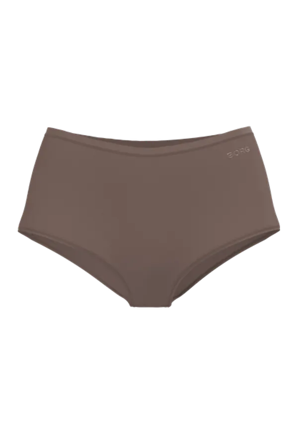 Björn Borg Soft Touch Highwaist Brief 1-pack Brun, XS