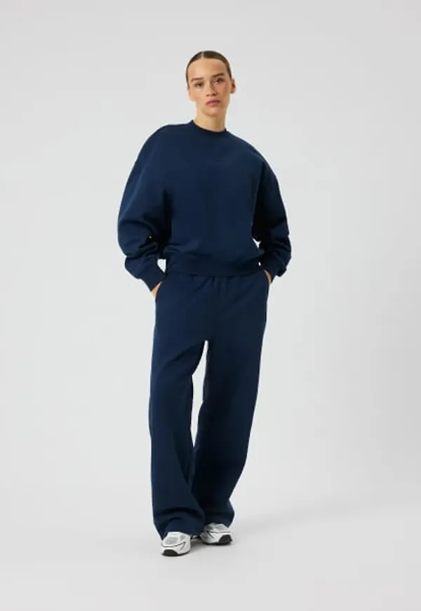 Björn Borg Studio Oversized Straight Sweatpants Marinblå, XL