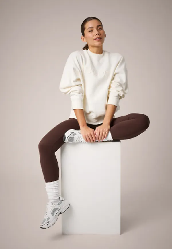 Björn Borg Studio Oversized Sweatshirt Vit, XXL