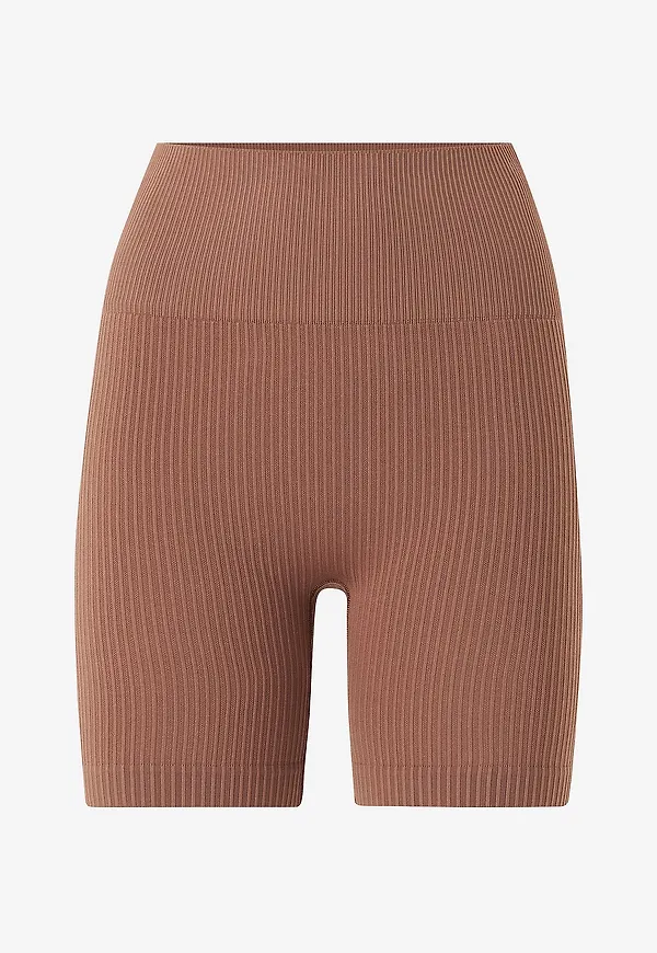 Björn Borg - Träningsshorts Studio Seamless Ribbed - Beige