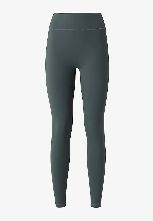 Björn Borg - Träningstights Studio Highwaist Rib Tights - Grön