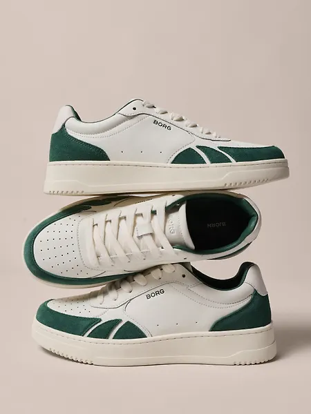 Björn Borg Women's Victory Leather Sneakers Grön, 38