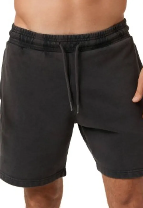 Björn Borg Oversized Washed Sweatshorts Svart bomull Large Herr
