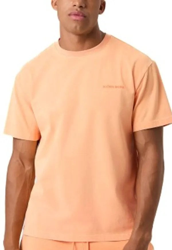 Björn Borg Oversized Washed T-shirt Orange bomull X-Large Herr