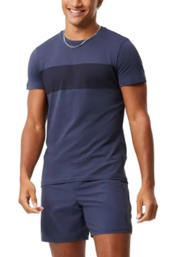 Björn Borg T-shirt Stripe Marin Small Herr