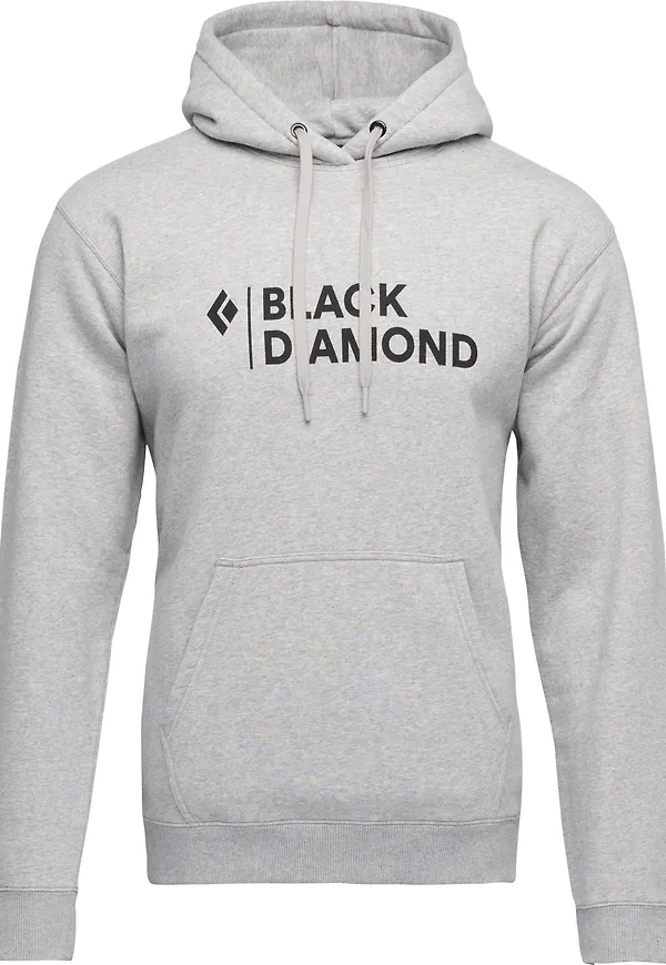 Black Diamond Men's Mini Stacked Pullover Hoody Nickel Heather