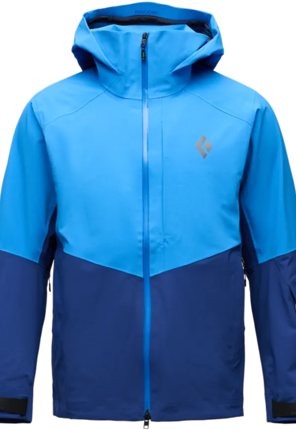 Black Diamond Men's Recon Stretch Shell Vertical Blue-twilight Blue