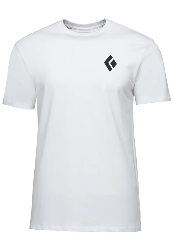 Black Diamond Men's SS Tee Equipment For Alpinist White