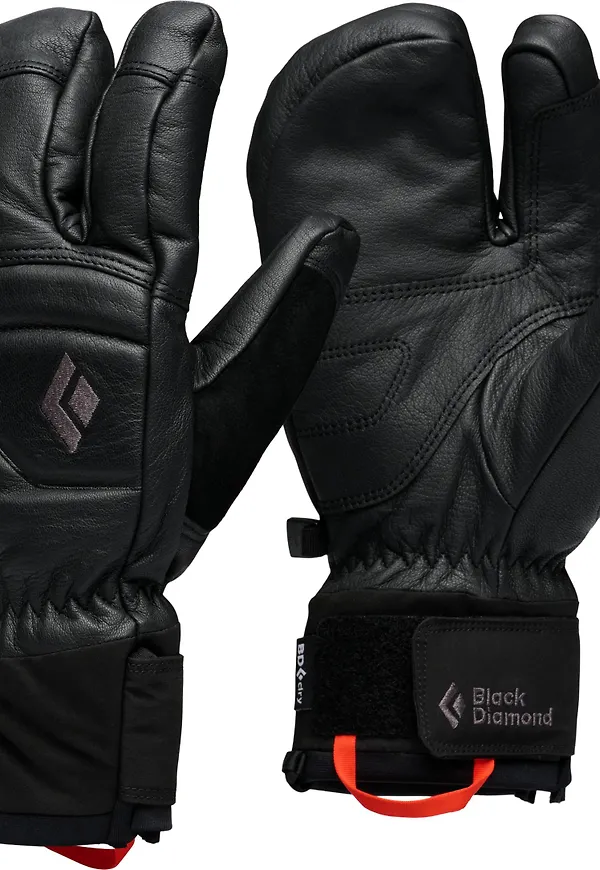 Black Diamond Spark Finger Gloves Black