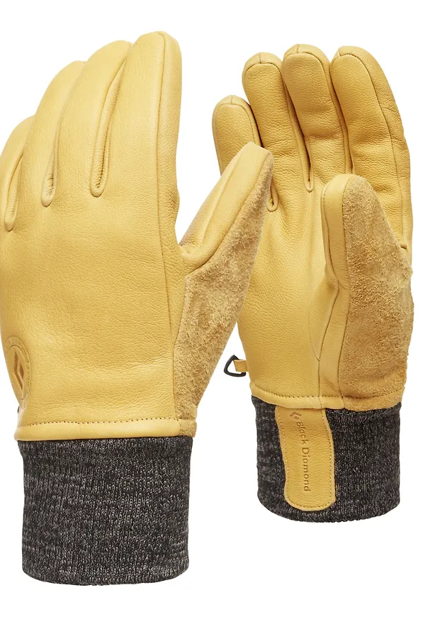 Black Diamond Unisex Dirt Bag Gloves Natural