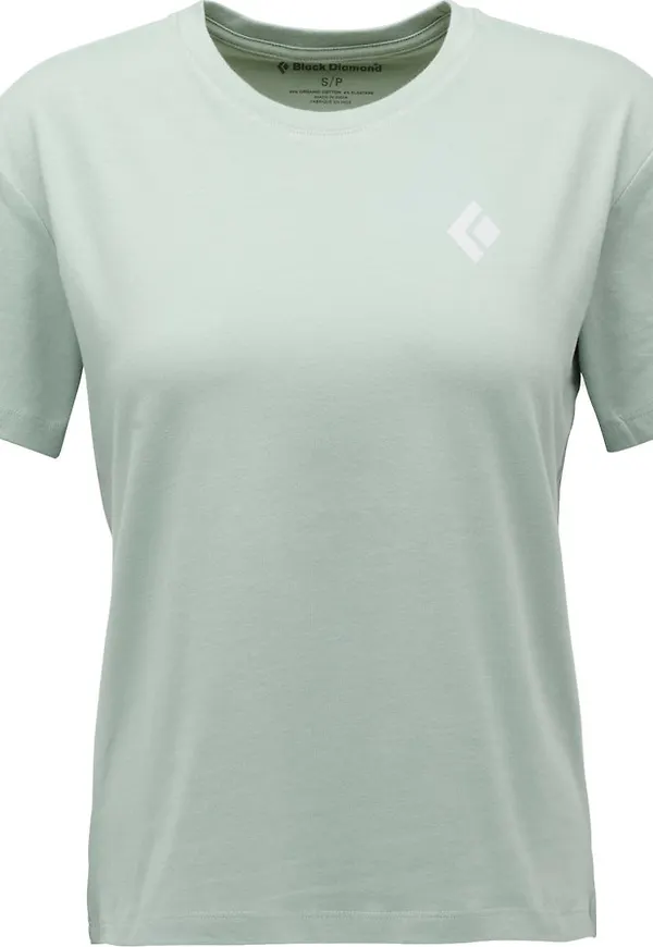 Black Diamond Women's Heritage Badge Short Sleeve Tee Agave