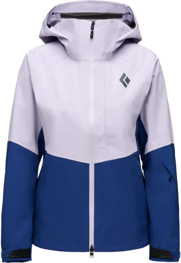 Black Diamond Women's Recon Stretch Shell Soft Lilac-twilight Blue
