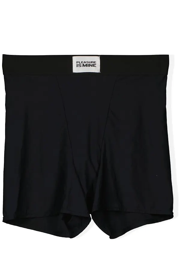 Black Pleasure Is Mine Shorts
