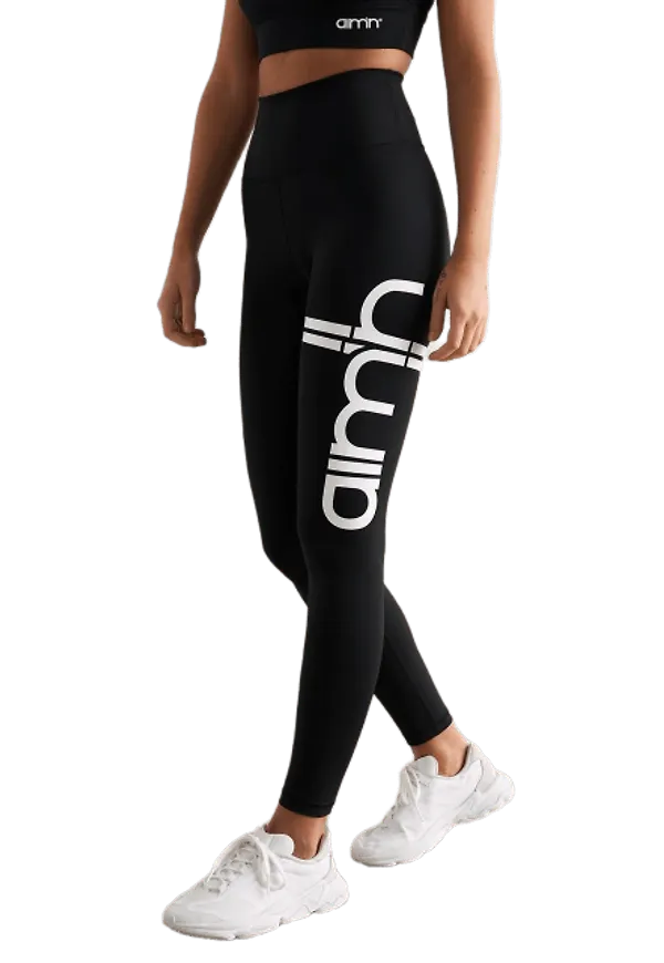 Black Stripe Core Tights