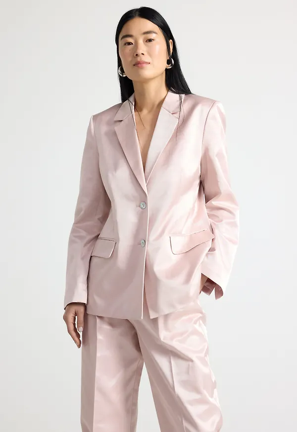 Blazer i satin