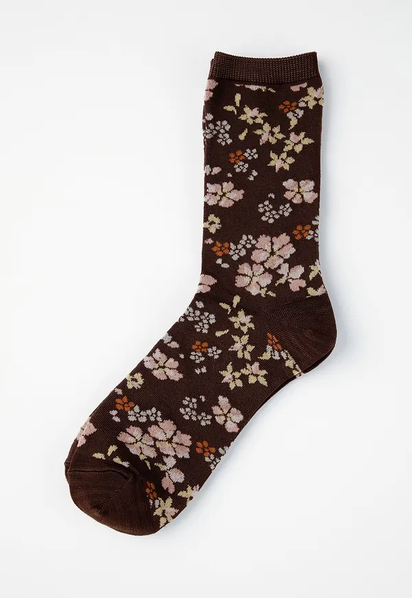 Blommiga strumpor