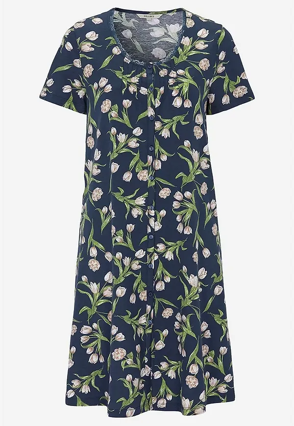 Blommigt nattlinne Hulda