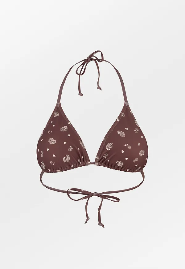 Bloom Paisley Bel Bikini Top