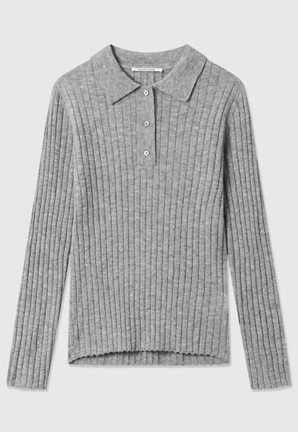 Blossom Rib Ls Polo