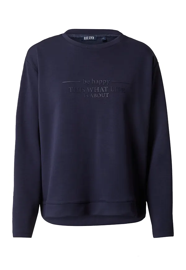 BLUE SEVEN Sweatshirt marinblå