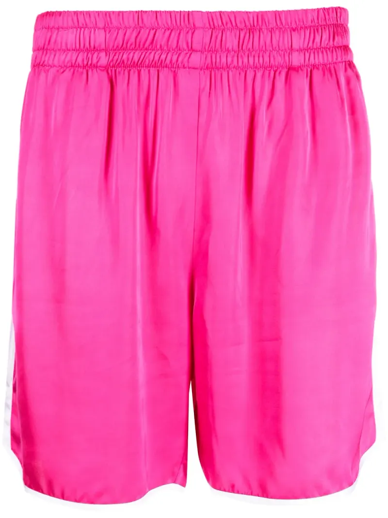BLUE SKY INN Waiter shorts med elastisk midja - Rosa