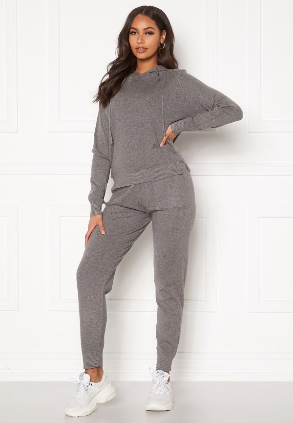 Blue Vanilla Lounge Jumper Jogger Set Grey M