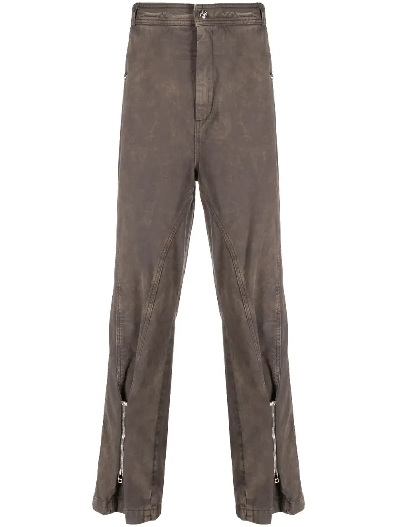 BLUEMARBLE straight-jeans med dragkedja - Neutral