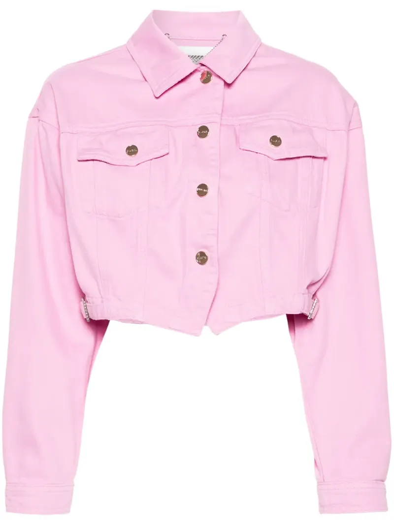 Blugirl kort jacka med bröstficka - Rosa
