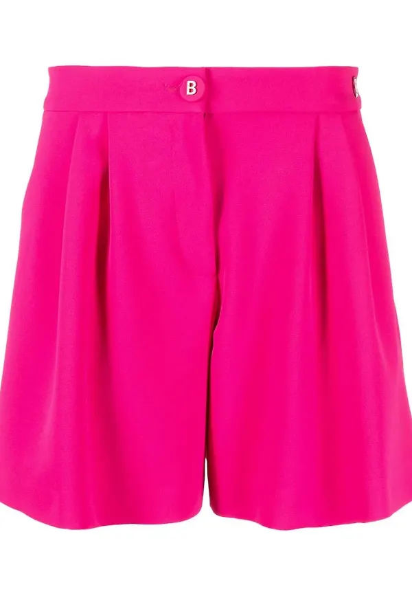 Blugirl plisserade shorts - Rosa