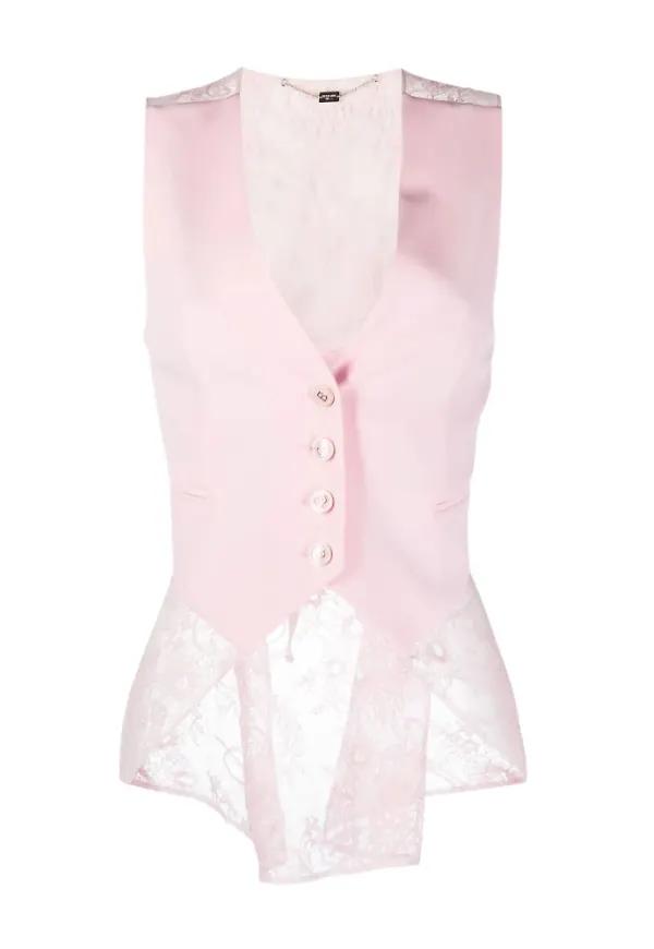 Blugirl Waistcoat Rosa, Dam
