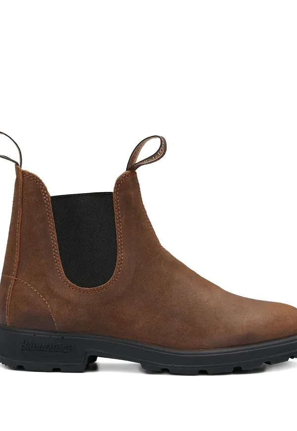Blundstone Chelsea-boots i mocka - Brun