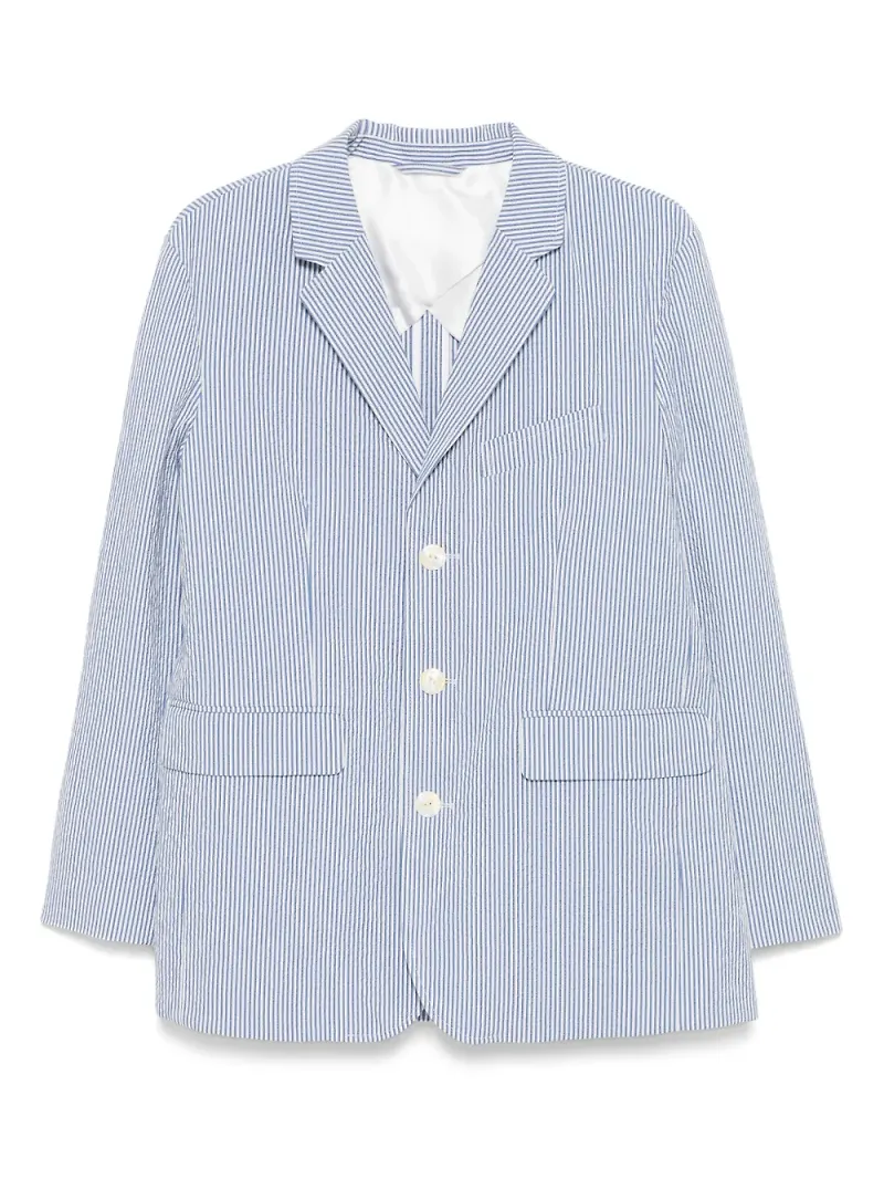 BODE Club randig blazer - Blå