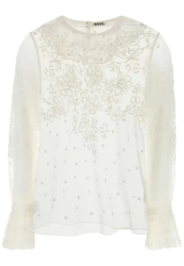 BODE Middlemist blus - Vit