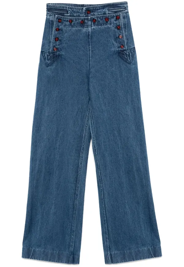 BODE Sailor jeans - Blå