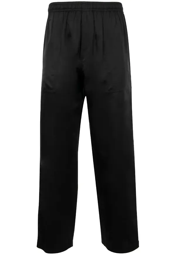 BODE trackpants i satin - Svart