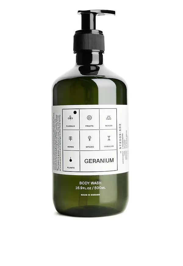 Body Wash Geranium - Green