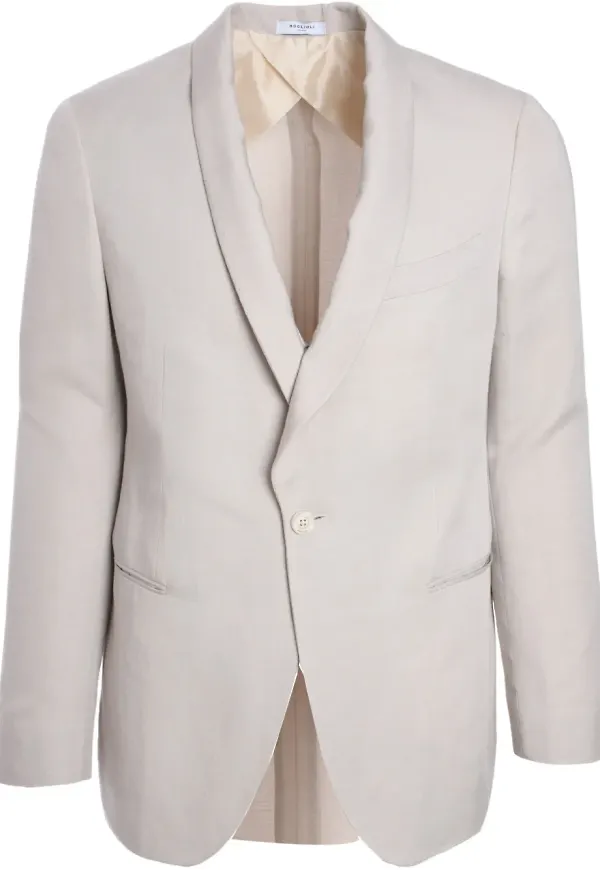 Boglioli blazer med knäppning - Neutral