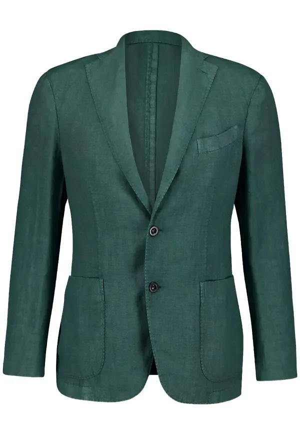 Boglioli blazer med spetsiga slag - Grön