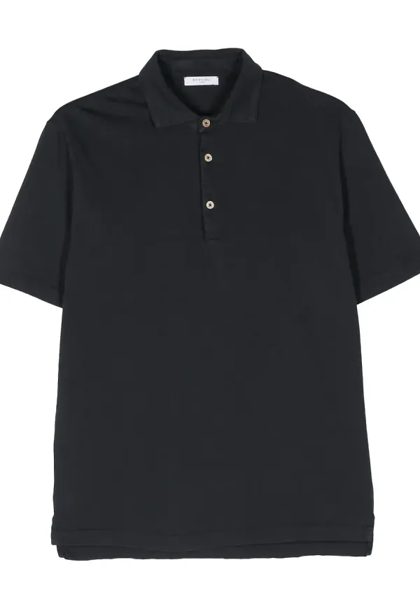 Boglioli kortärmad pikétröja - Blå