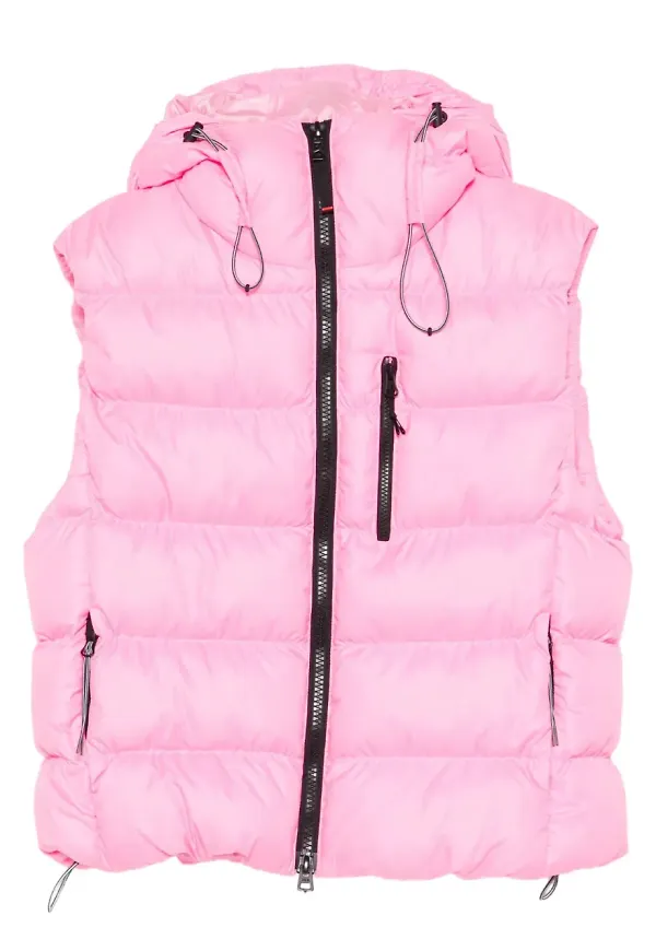 BOGNER FIRE+ICE Naima skidväst - Rosa