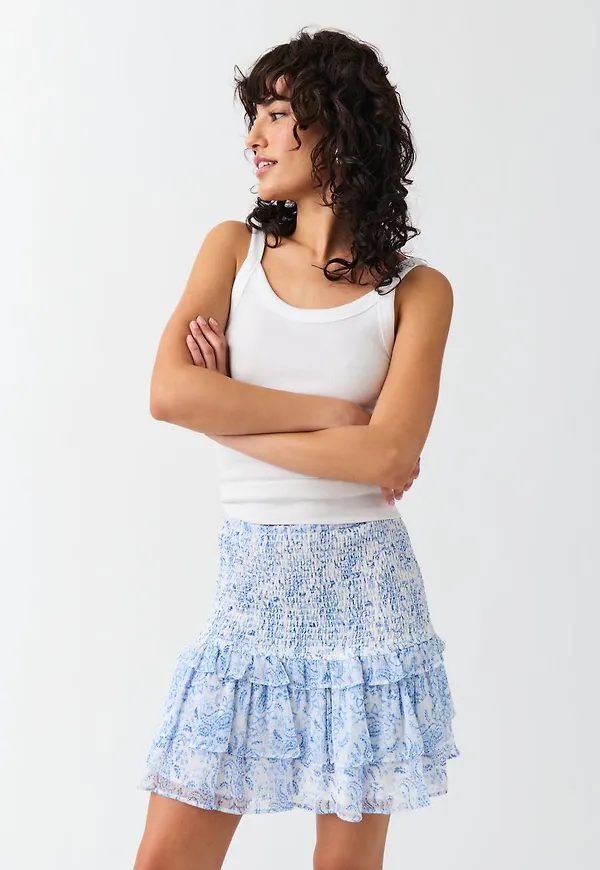 Boho smock skirt