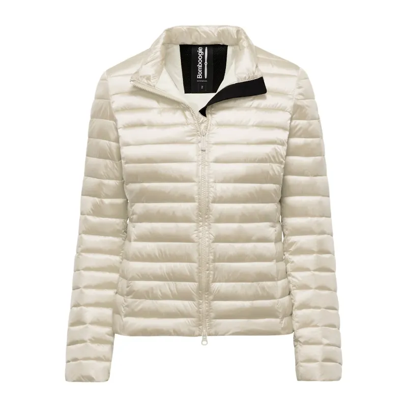 BomBoogie, Jacka, Dam, XS, Nylon, Ljus Nylonjacka med Syntetisk Vaddering
